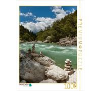 CALVENDO Puzzle Ein Motiv aus dem Kalender Soca - Sloweniens Smaragdfluss | 1000