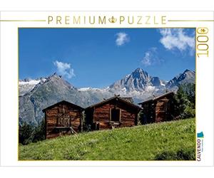 CALVENDO Puzzle EIN Motiv aus dem Kalender Wallis. Perle der Schweiz 1000 Teile Puzzle quer 1000 Pieces 64 x 48 cm from Thomas Becker
