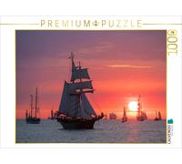 CALVENDO Puzzle Ein Motiv aus dem Kalender Windjammer auf der Ostsee im Abendlic