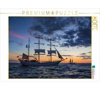 CALVENDO Puzzle Ein Motiv aus dem Kalender Windjammer auf der Ostsee im Abendlic
