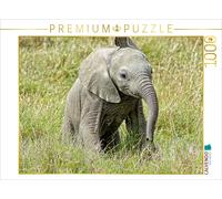 CALVENDO Puzzle Elefant.....kleiner Jumbo 1000 Teile Puzzle quer | 1000 Teile Le