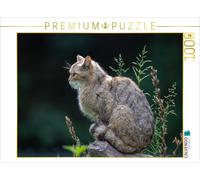 CALVENDO Puzzle Elegance and beauty-the wildcat. | 1000 pieces, finished size 25