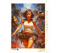 CALVENDO Puzzle Elegant space princess | 1000 pieces, finished size 25.2 × 18.9