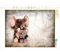 Puzzle CALVENDO Éléphant | 1000 pièces, format assemblé 64 × 48 cm | Puzzle phot
