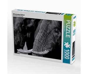 CALVENDO Puzzle Éléphant d'Afrique 1000 Pieces 64 x 48 cm from Kirsten Karius