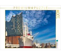 CALVENDO Puzzle Elphie et Cap San Diego 1000 Pieces 64 x 48 cm from Karl Heinz Landwehr