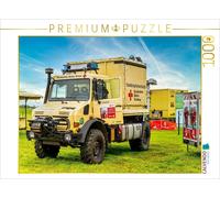 CALVENDO Puzzle Emergency vehicle German Red Cross and disaster control | 1000 p