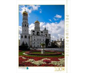 CALVENDO Puzzle Ensemble des clochers du Kremlin 1000 Pieces 48 x 64 cm from Hermann Koch