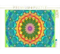 CALVENDO Puzzle Erde Mandala 1000 Teile Puzzle quer 1000 Pieces 64 x 48 cm from Alaya GADEH