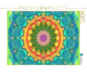 CALVENDO Puzzle Erde Mandala 1000 Teile Puzzle quer 1000 Pieces 64 x 48 cm from Alaya GADEH