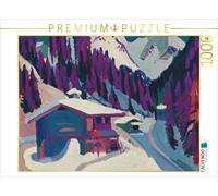 CALVENDO Puzzle Ernst Ludwig Kirchner. Wildboden in the Snow, 1924-26 | 1000 pie