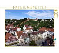 CALVENDO Puzzle Esslingen vu d'en Haut 1000 Pieces 64 x 48 cm from Peter Huschka