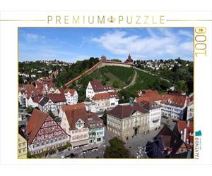 CALVENDO Puzzle Esslingen vu d'en Haut 1000 Pieces 64 x 48 cm from Peter Huschka