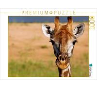 CALVENDO Puzzle Auge in Auge mit der Giraffe 1000 Teile Puzzle quer 1000 Pieces 64 x 48 cm from Wibke Woyke