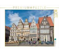 CALVENDO Puzzle Façades historiques sur la Place du marché 1000 Pieces 64 x 48 cm from Prime Selection Kalender