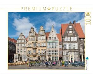 CALVENDO Puzzle Façades historiques sur la Place du marché 1000 Pieces 64 x 48 cm from Prime Selection Kalender