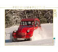 CALVENDO Puzzle Fahrspaß im Pulverschnee 1000 Teile Puzzle quer 1000 Pieces 64 x 48 cm from Meike Bölts