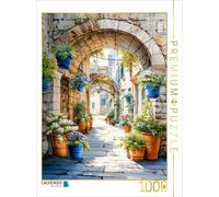 CALVENDO Puzzle Fairytale arched alley in Split | 1000 pieces, finished size 25.