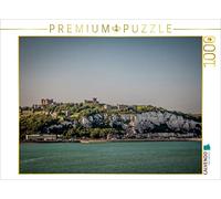 CALVENDO Puzzle Falaises Blanches et château de Douvres 1000 Pieces 64 x 48 cm from Oliver Pinkoss