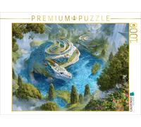 CALVENDO Puzzle Fantasy creatures by the water | 1000 pieces, finished size 25.2
