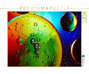 CALVENDO Puzzle Farbrausch mit Öl und Wasser 10 1000 Teile Puzzle quer 1000 Pieces 64 x 48 cm from Veronika Rix