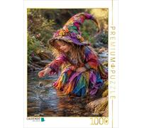 CALVENDO Puzzle Favorite Cookies by the Stream | 1000 pieces, finished size 25.2