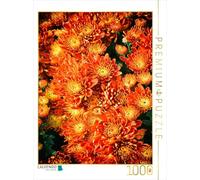 CALVENDO Puzzle Fellbacher-Wein Chrysanthemen 1000 Teile Puzzle Hoch 1000 Pieces 48 x 64 cm from Nina Schwarze