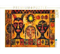 CALVENDO Puzzle Femmes Africaines sous Le Soleil | 1000 pièces Taille de la Pose 64 * 48cm Photo Puzzle pour des Heures heureuses