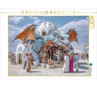 CALVENDO Puzzle Festival in the desert | 1000 pieces, finished size 25.2 × 18.9