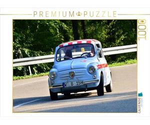 CALVENDO Puzzle Fiat 600 - 1963 1000 Pieces 64 x 48 cm from Ingo Laue