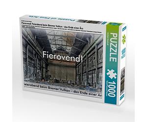 CALVENDO Puzzle Fierovend ! L'heure de la Fermeture du Vulkan de Brême - la Fin d'une époque 1000 Pieces 64 x 48 cm from Gerhard Bomhoff