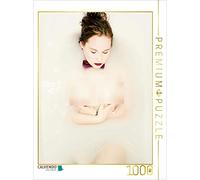 CALVENDO Puzzle Fille Nue avec Un Noeud Papillon Rouge 1000 Pieces 48 x 64 cm from Markus W. Lambrecht