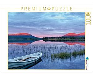 CALVENDO Puzzle Finlande - Soleil de Minuit sur la Laponie 1000 Pieces 64 x 48 cm from Anke Thoschlag