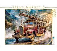 CALVENDO Puzzle Fire engine | 1000 pieces, finished size 25.2 × 18.9 in (64 × 48