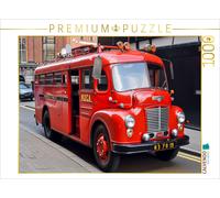 CALVENDO Puzzle Fire engine FW-DM-KI 03 | 1000 pieces, finished size 25.2 × 18.9