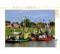 CALVENDO Puzzle Fischerhafen Greetsiel 1000 Teile Puzzle quer | 1000 pieces, fin