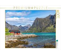 CALVENDO Puzzle Fjord sur Les Lofoten | 1000 pièces Taille de la Pose 64 x 48 cm Puzzle Photo pour des Heures heureuses