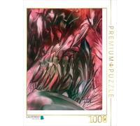 CALVENDO Puzzle Fleurs abstraites - Encaustique 1000 Pieces 48 x 64 cm from Ulrike Kröll