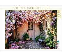 CALVENDO Puzzle Flower dreams in the courtyard | 1000 pieces, finished size 25.2