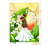 Puzzle CALVENDO L'elfe des fleurs | 1000 pièces, format assemblé 64 × 48 cm | Pu