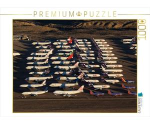 CALVENDO Puzzle Flugzeugfriedhof / Flughafen Victorville 1000 Teile Puzzle quer 1000 Pieces 64 x 48 cm from Timo Breidenstein