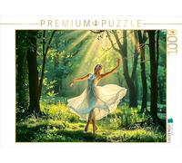 CALVENDO Puzzle Forêt Souffle Léger comme Danser | 1000 Pièces Taille 64 x 48 cm Photo Puzzle Heures Heures