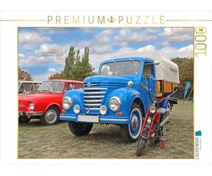 CALVENDO Puzzle Framo V901/2 et Mini Moped 1000 Pieces 64 x 48 cm from Fotine