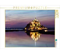 CALVENDO Puzzle Frankreich Le Mont Saint Michel 1000 Teile Puzzle quer | 1000 Te