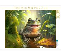 CALVENDO Puzzle Frosch | 1000 pieces, finished size 25.2 × 18.9 in (64 × 48 cm)