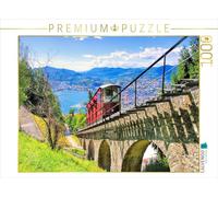 CALVENDO Puzzle Funiculaire à Monte Brè 1000 Pieces 64 x 48 cm from Thomas Polske