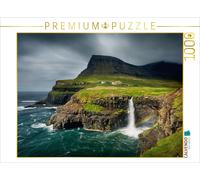 CALVENDO Puzzle Gásadalur 1000 Teile Puzzle quer | 1000 pieces, finished size 25