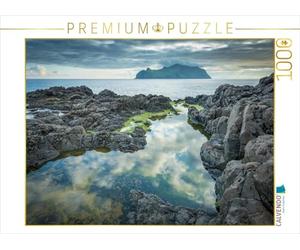 CALVENDO Puzzle Gásadalur, Vágar 1000 pièces, Taille de la Ponte, 64 x 48 cm, Photo Puzzle, Image de Thomas Zilch