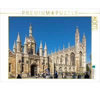 CALVENDO Puzzle Gatehouse and church, Kings's College, Cambridge | 1000 pieces,