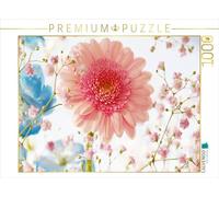 CALVENDO Puzzle Gerbera und Schleierkraut 1000 Teile Puzzle quer 1000 Pieces 64 x 48 cm from Gisela Kruse